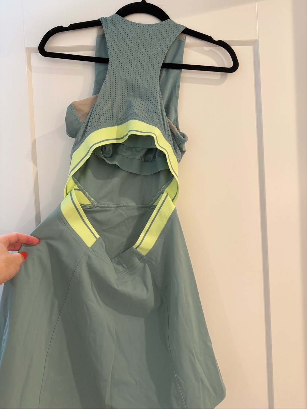 Like New | Lululemon VNeck Racerback Tennis Dress (6) - Picture 5 of 7